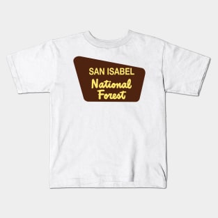 San Isabel National Forest Kids T-Shirt